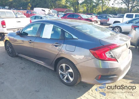 2019 Honda Civic Lx z USA, uszkodzony, nr VIN 19XFC2F68KE039695
